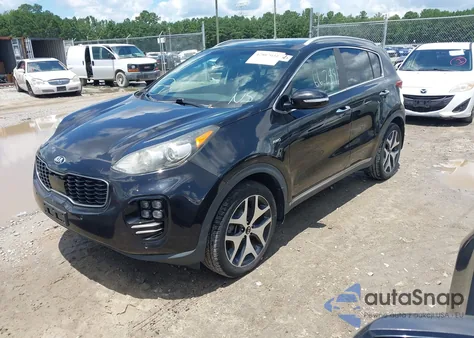 2017 Kia Sportage Sx Turbo z USA, uszkodzony, nr VIN KNDPRCA6XH7238997